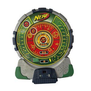 Nerf Tech Target Electronic Scoring Game Missile Defense Simulator VIDEO